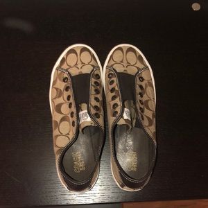 Coach skip on sneakers